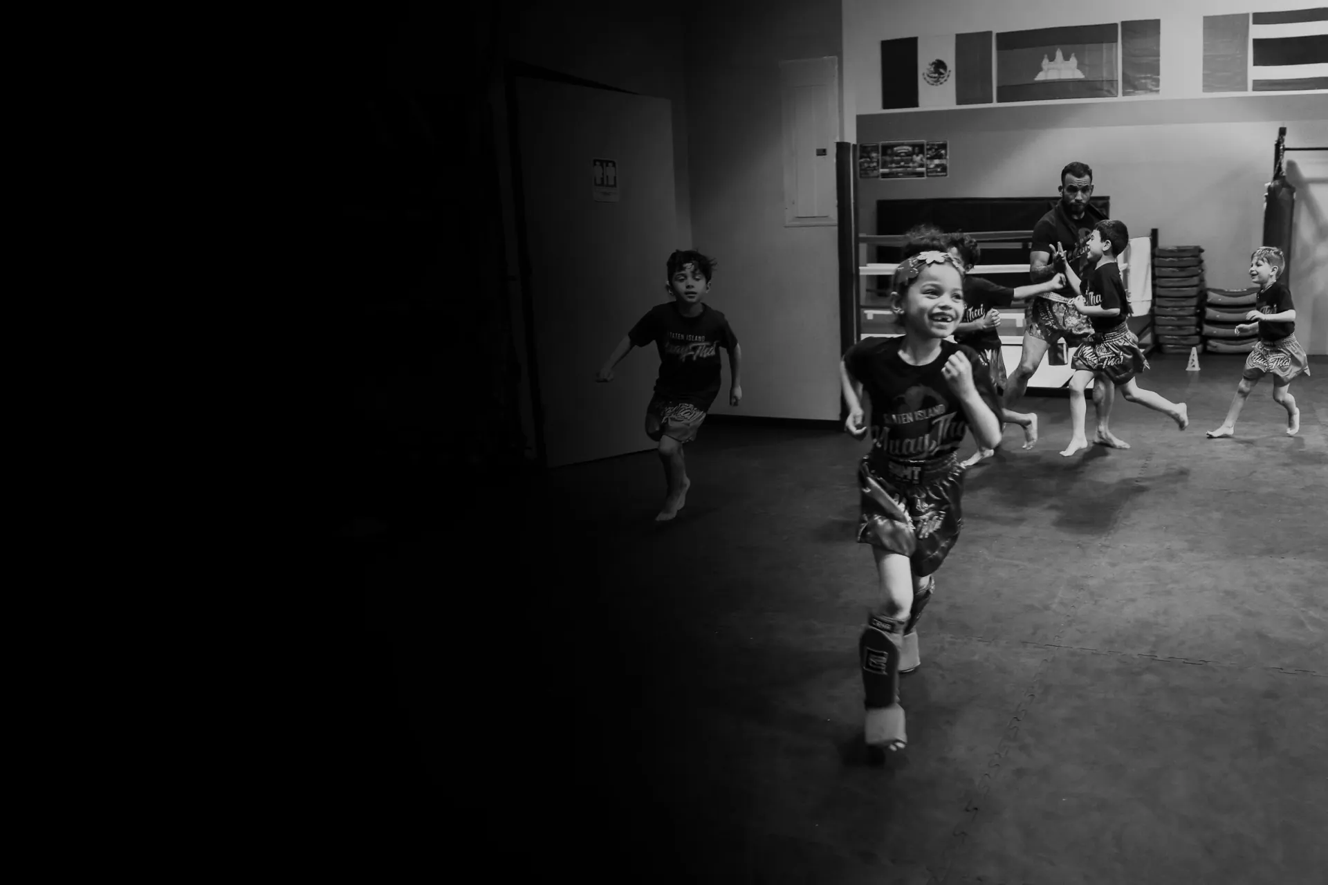 Youth Muay Thai class at Legion Muay Thai Staten Island