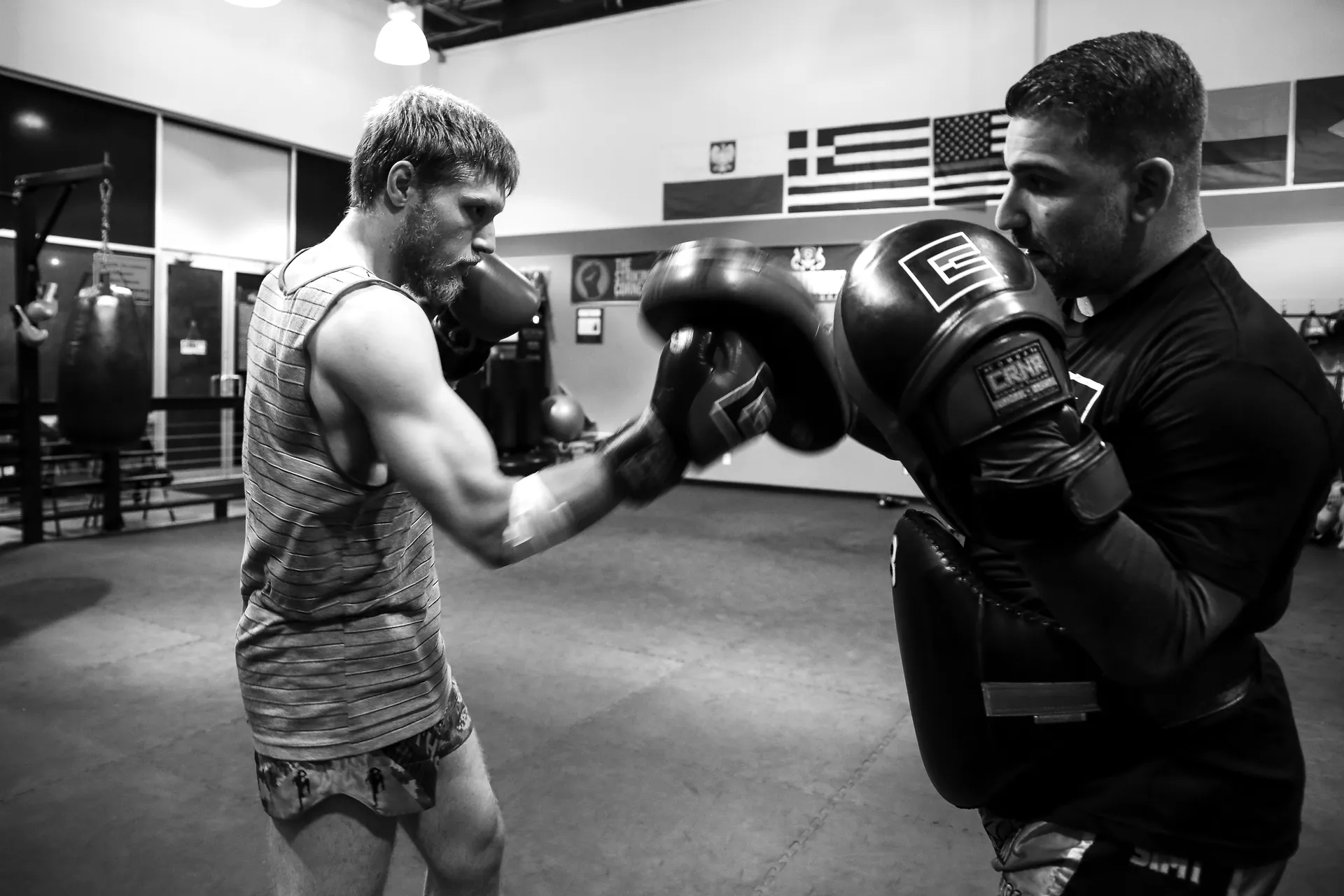 Private Muay Thai lesson with instructor at Legion Muay Thai Staten Island