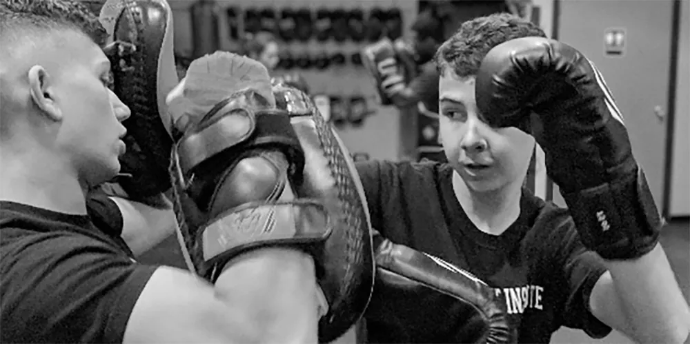 Teen Muay Thai martial arts class Staten Island ages 12-16